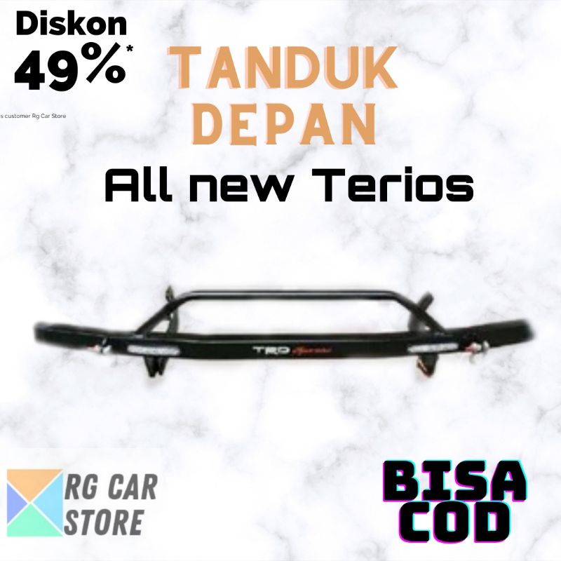 TANDUK DEPAN ALL NEW TERIOS/TANDUK BESI PELINDUNG BUMPER DEPAN ALL NEW TERIOS