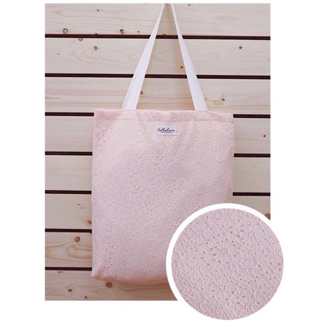 Lulaline Flower Lace Tote Bag