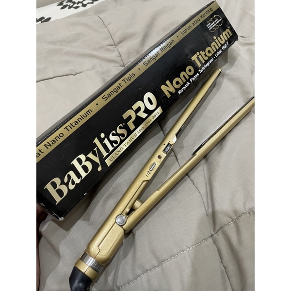 BabylissProNanoTitaniumSlimGold