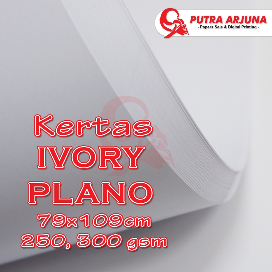 

KERTAS IVORY, 250 & 300gsm PLANO 79x109cm
