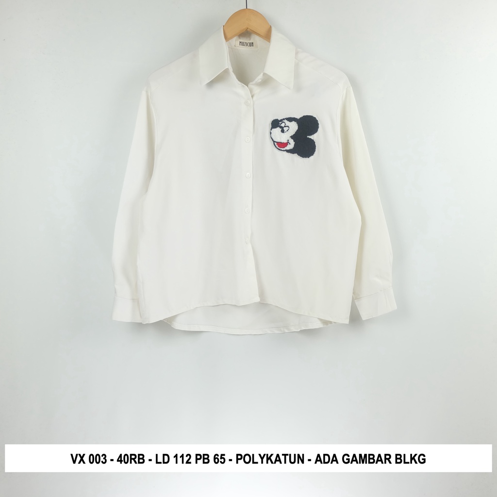 Thrift Blouse Vintage | Kode V4-VX 003