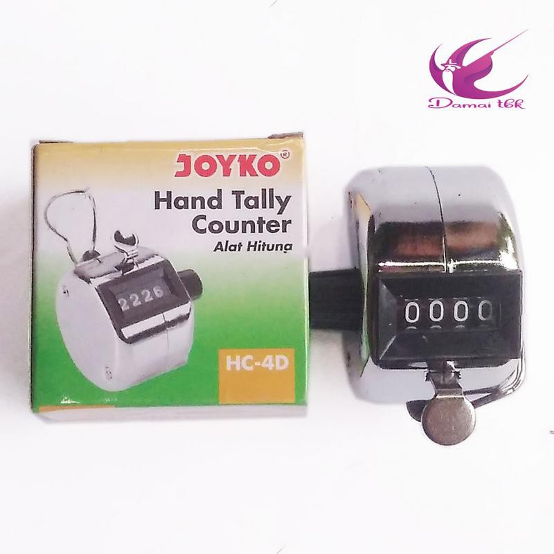 

Alat Hitung Hand Tally Counter Joyko HC-4D