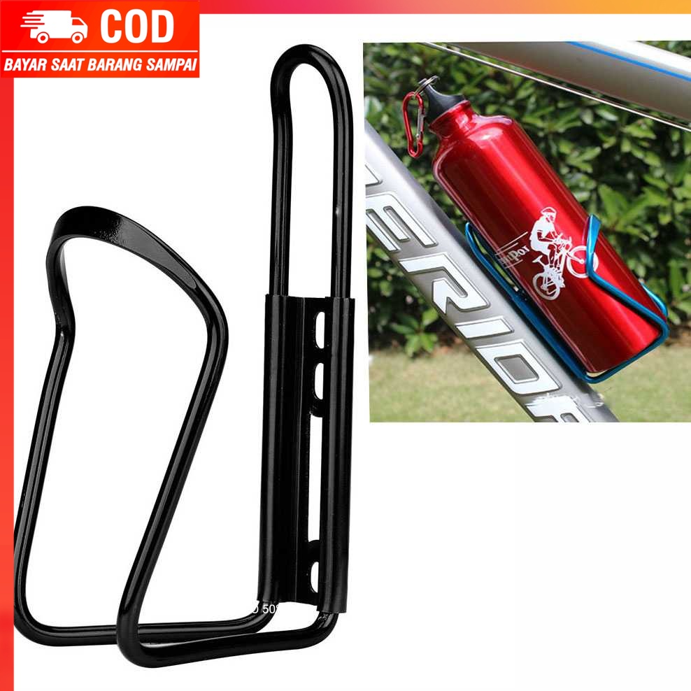 (100% BARANG ORI) TaffSPORT Holder Botol Minum Sepeda Aluminium - YWPJ029-F