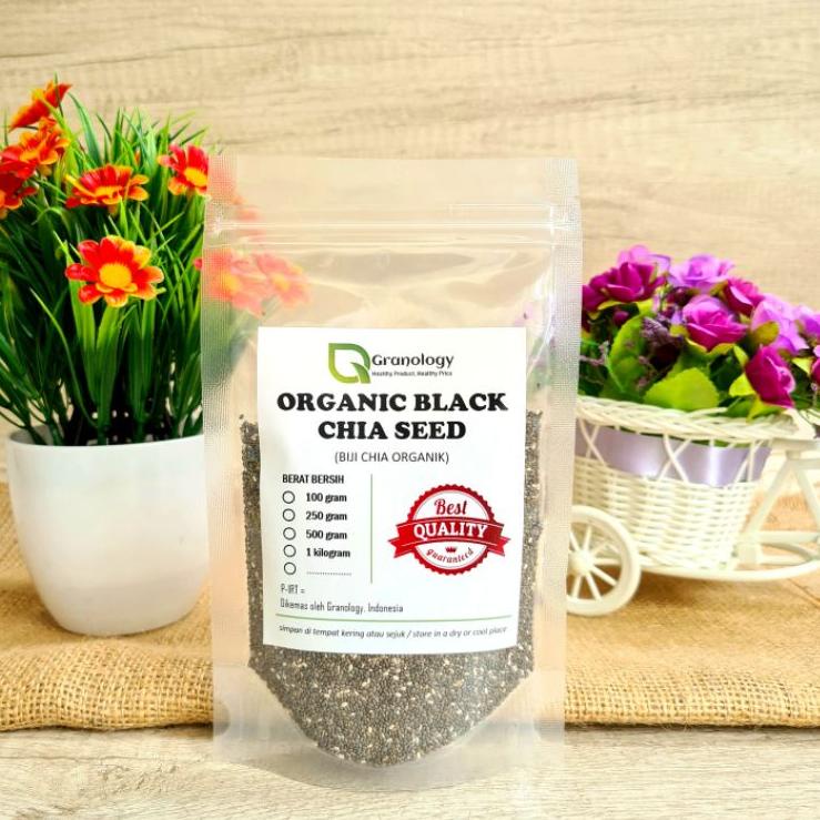 

[PRODUK GGQ9J] Organic Chia Seed Peru kualitas terbaik (100 gram) by Granology GLG