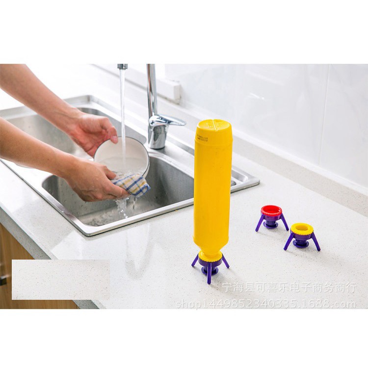 Dudukan Tutup Botol Kecap Saos Sampo Sabun/Flip it Bottle Kickstand