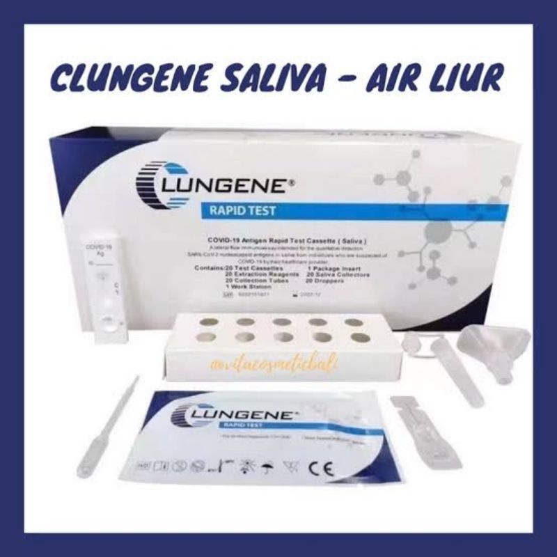 Antigen Saliva Lungene Air liur ecer original