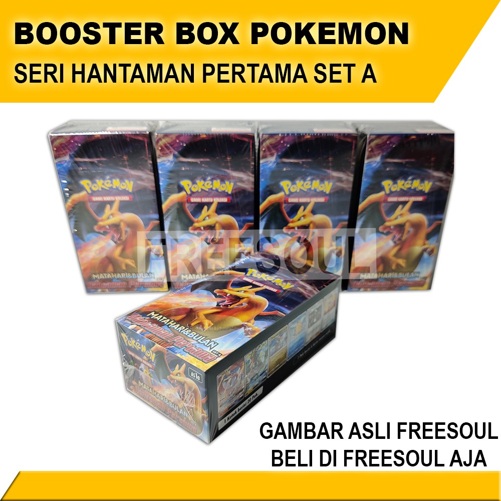 Booster Box Pokemon Hantaman Pertama - Kartu TCG Indonesia Set 1