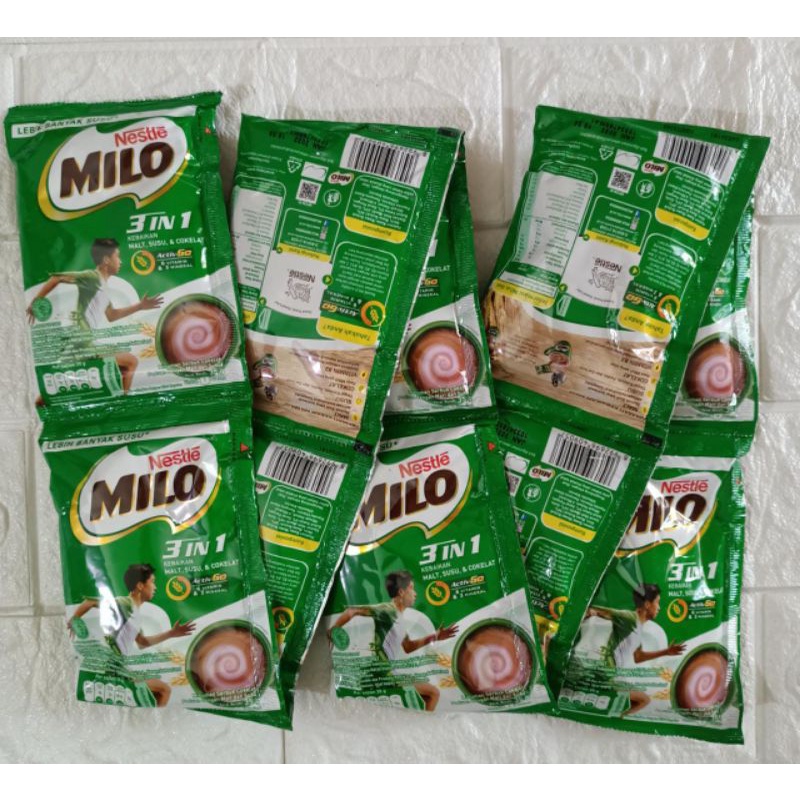 Jual Milo 3in1 Sachet 35gr Shopee Indonesia 8225