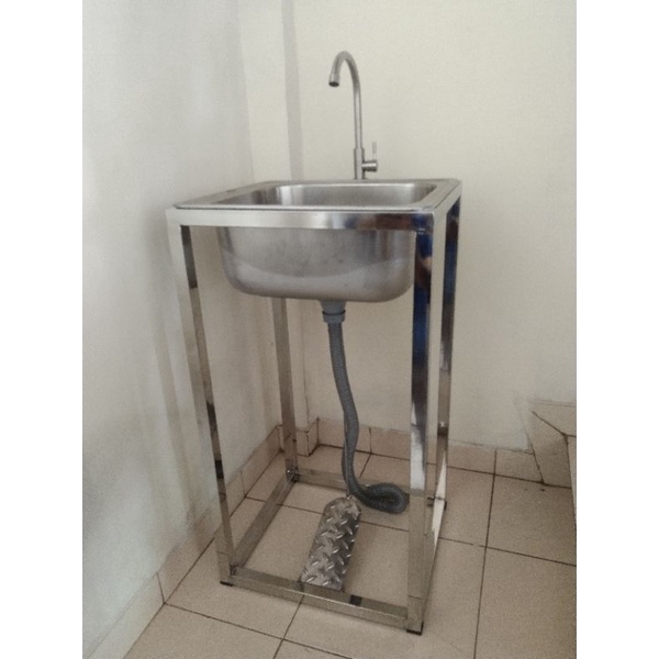 WASTAFEL PORTABLE INJAK FULL STAINLES 304