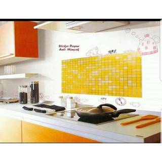  WALLPAPER  DAPUR  ANTI MINYAK DAN PANAS Shopee  Indonesia