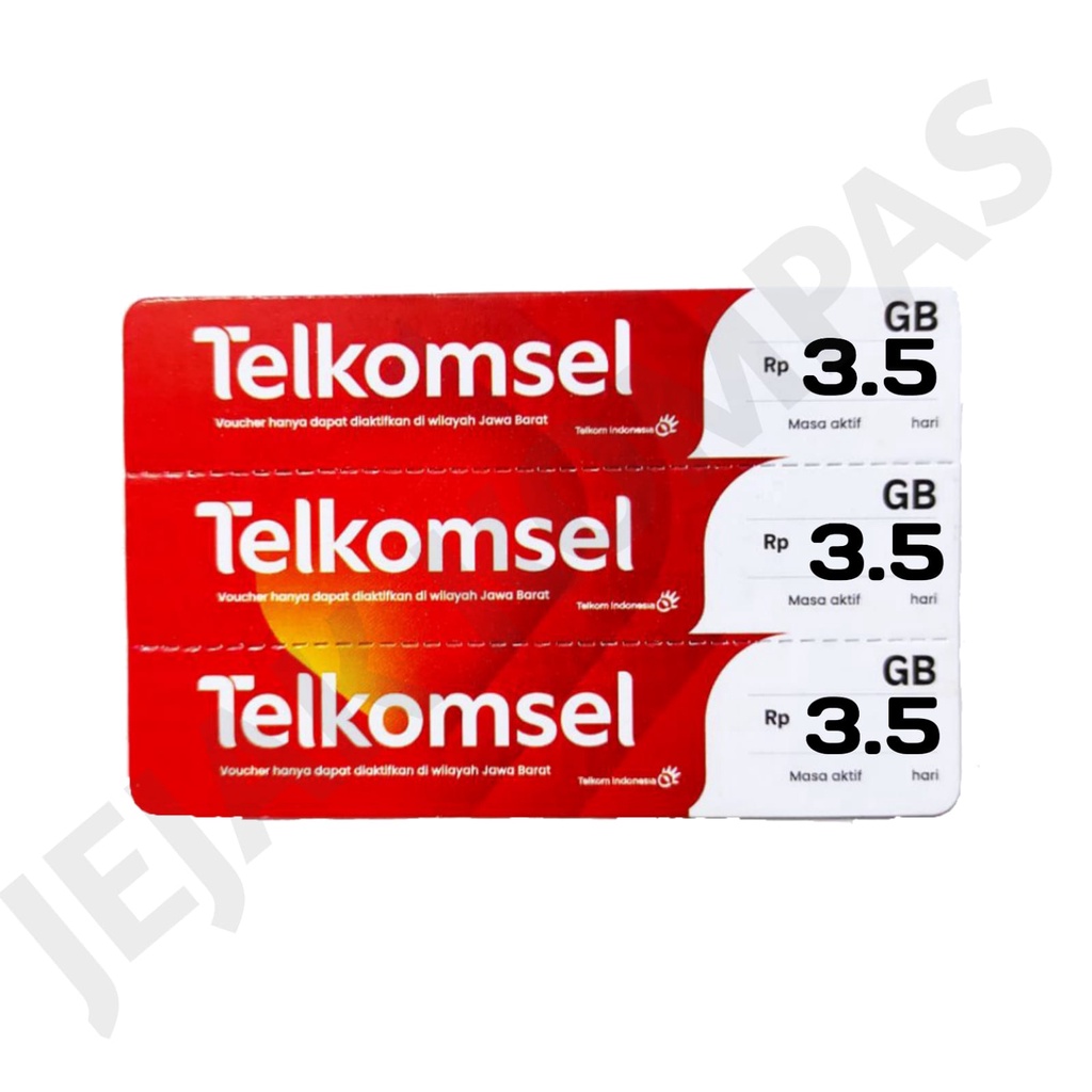 VOUCHER DATA TELKOMSEL 3.5 GB