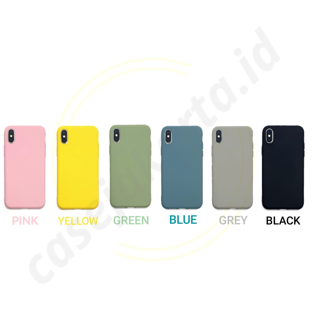 REALME C2 A1K C11 C12 C25 C15 C20 C11 2021 C21 C35 NARZO 50A PRIME REALME 5 5i 5s C3 - SIX CANDY Soft Case Macaron Premium