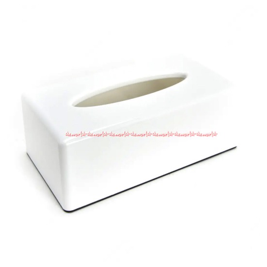 Krisbow Facial Tissue Dispenser Kotak Tisu Tissue Box Warna Putih Krihome Kris Kotak Tisu Bahan Akrelik