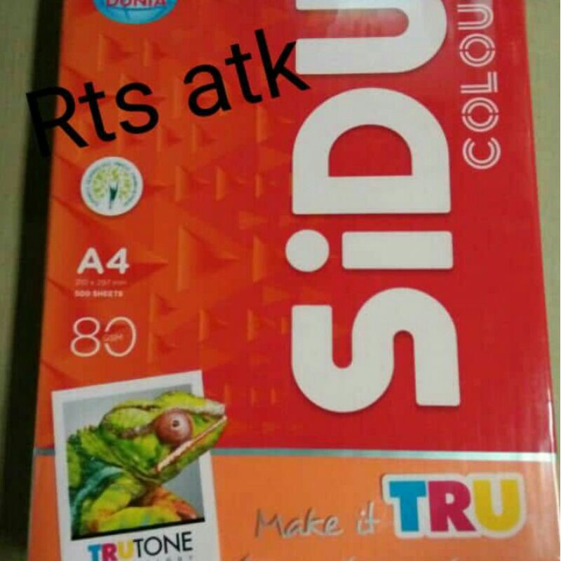 

Kertas warna sidu A4 IT 240 saferon 80gsm