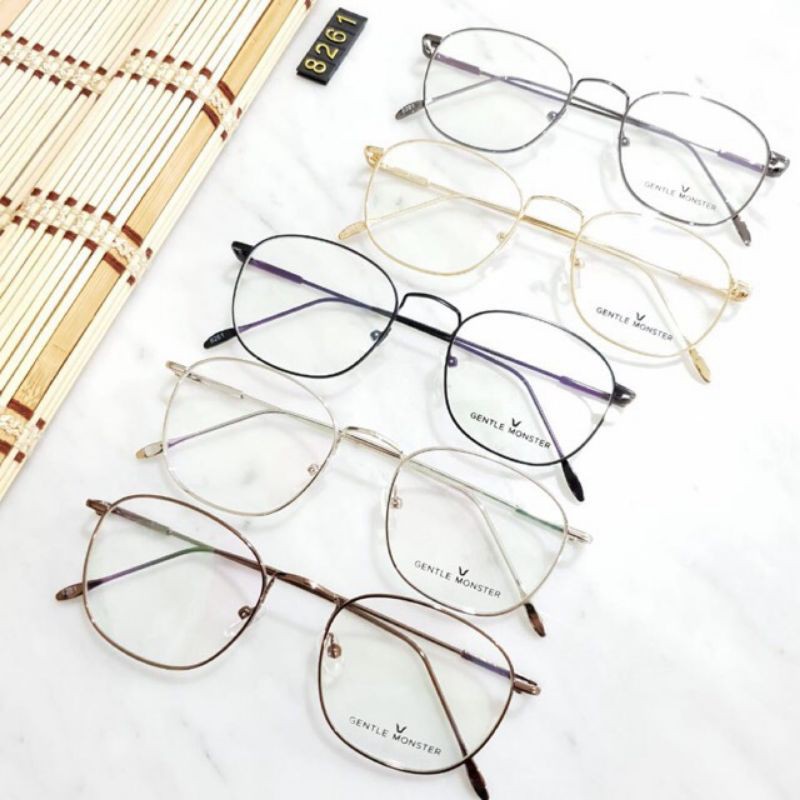 DEMODAS DG8261 Kacamata Lensa Photocromic Bluecromic Antiradiasi Blueray Minus Normal Silinder