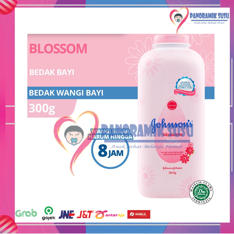 Johnson's Baby Powder 75gr+25gr / Bedak Bayi Johnson Blossom