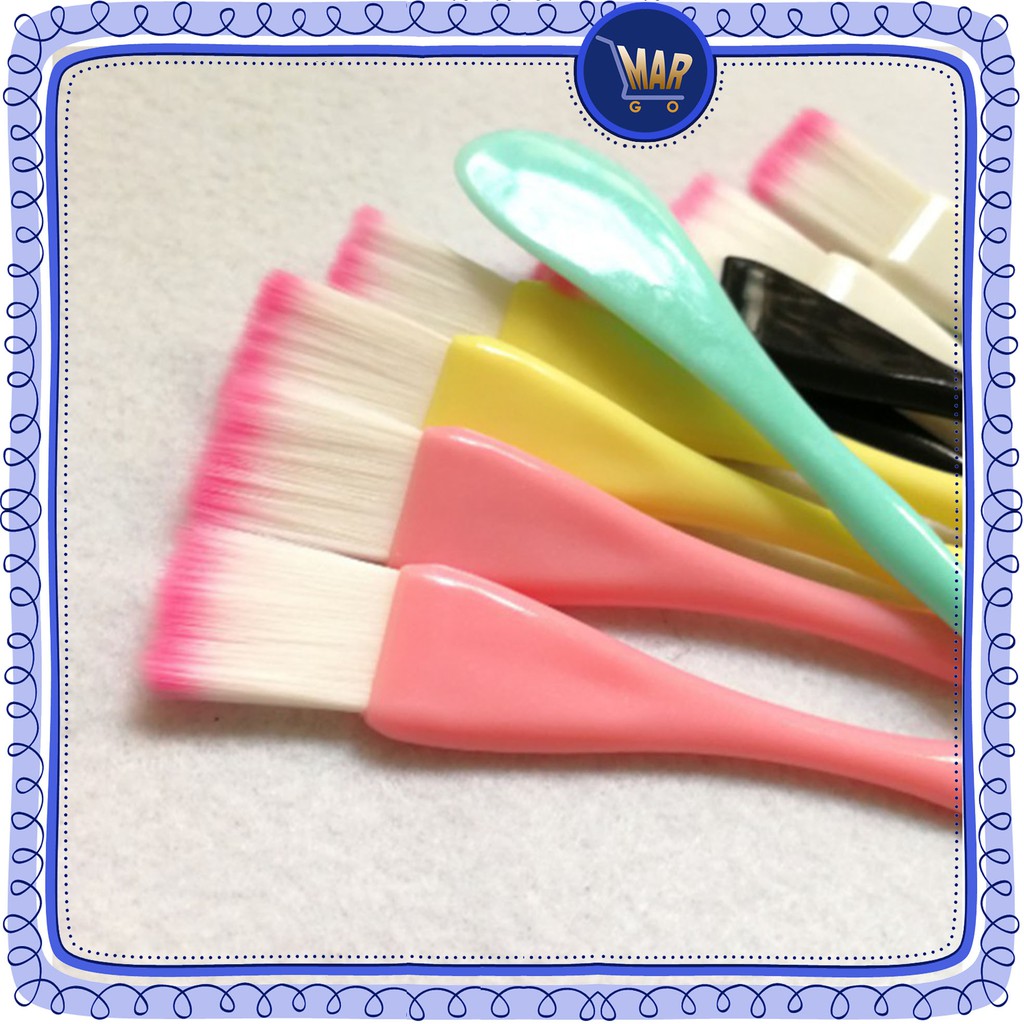 Kuas Masker Wajah 2 In 1 Spatula 2 in 1 packing plastik