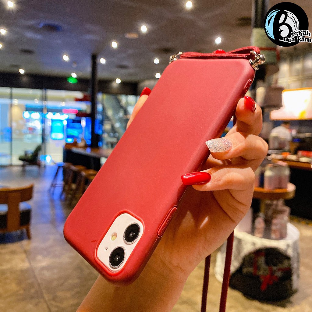 Softcase Slingcase Tali Lanyard Candy Oppo A3s A33w Neo 9 A37 9 A57 A39 A71 A83 F1S A59 BDK1450-8