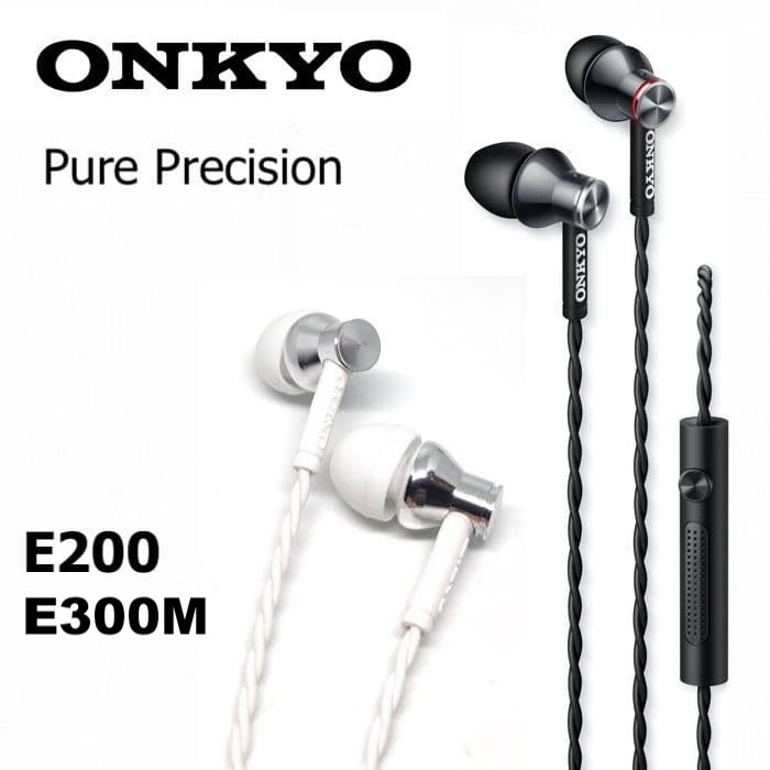 Original Onkyo E200 E300M Earphone Semi-Open Stereo High Fedility (No Box)