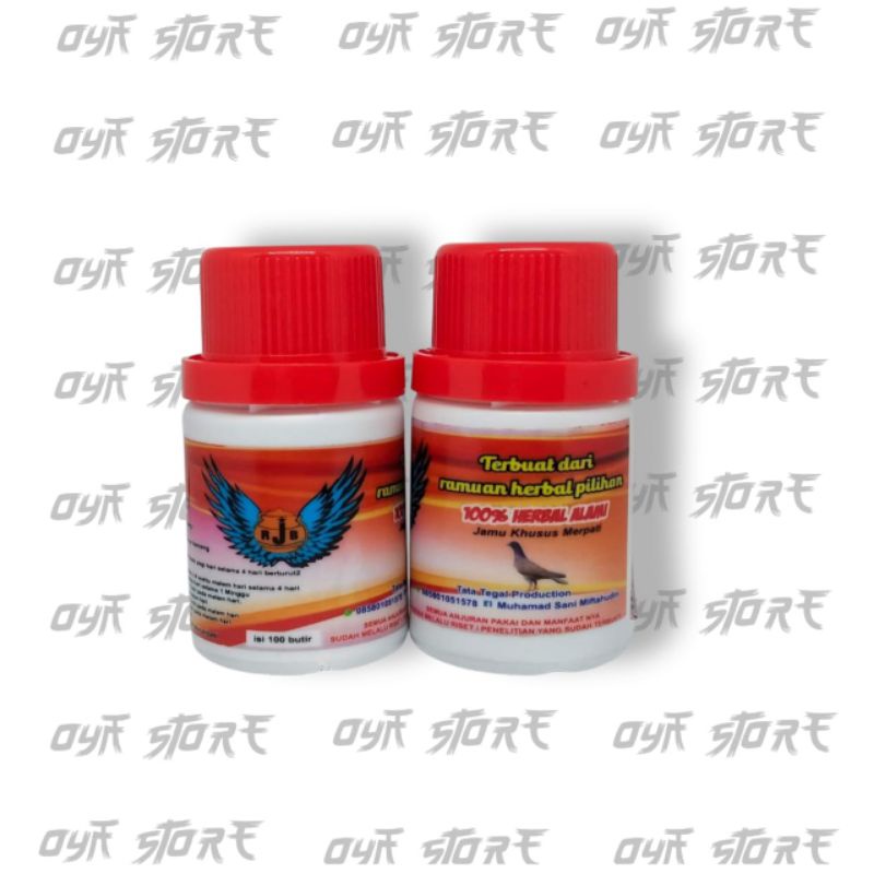 JAMU HERBAL RJB KHUSUS MERPATI ISI 100 BUTIR JAMU MERPATI KOLONG JAMU MERPATI TINGGIAN JAMU MERPATI 