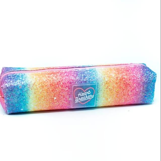 

Pencil Case Rainbow Glitery 7398