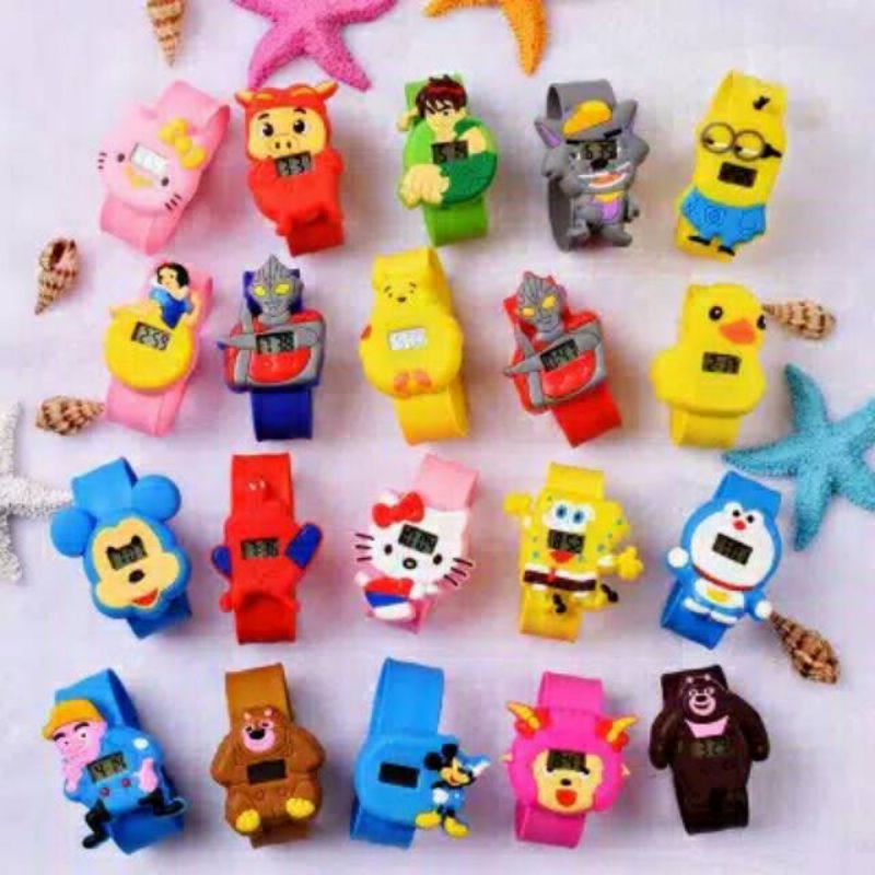 jam tangan anak - jam tangan anak digital - jam tangan karakter - jam LED anak