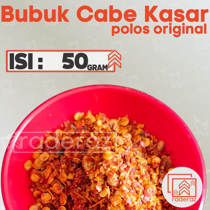 

CABE WANGI POLOS 50gr Bubuk Kasar bungkus mini by GAIA (bisa GROSIR bisa COD bisa KARGO)