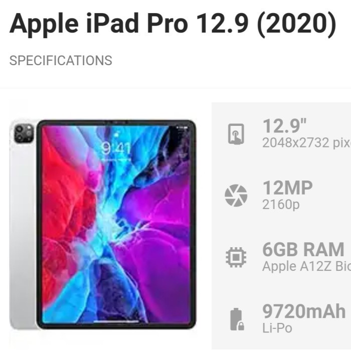 TEMPERED IPAD PRO 12.9 (2018/2020) ANTI SHOCK CERAMICS FULL BENING