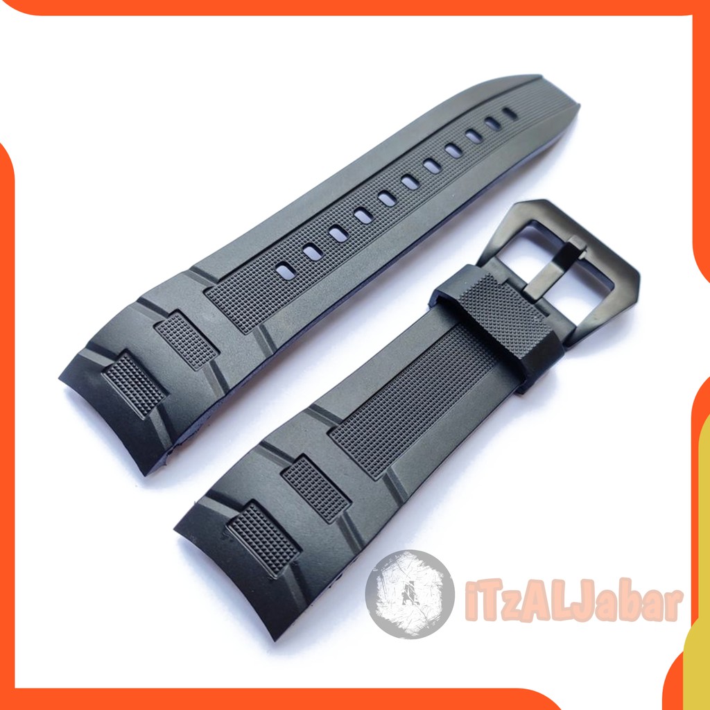 Tali jam tangan Casio Ediface EF 132 rubber strap Tali jam casio ediface