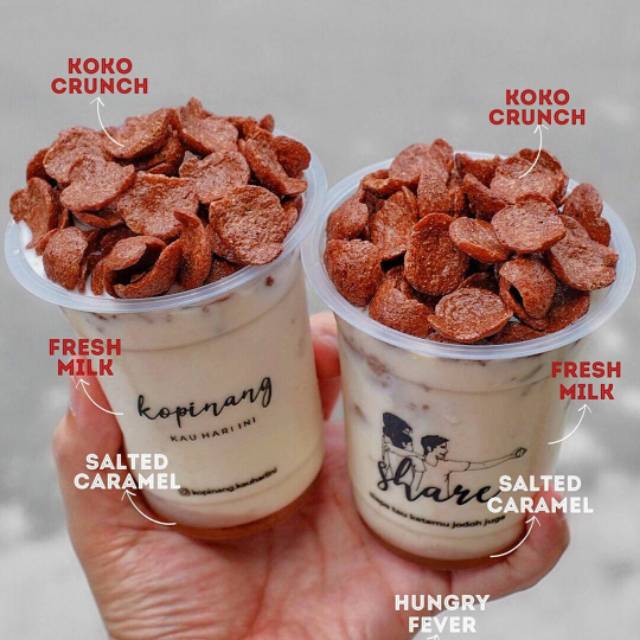 

PROMO MINUMAN KOKO HARUS BAHAGIA! CAMPURAN KOKO CRUNCH DENGAN SALTED CARAMEL