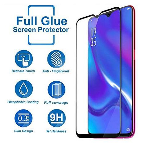 Tempered Glass Full Vivo Y16 Y15s Y12i Y11 Y12  Y15 Y17 Y19 Screenguard Antigores Kaca Temperglass