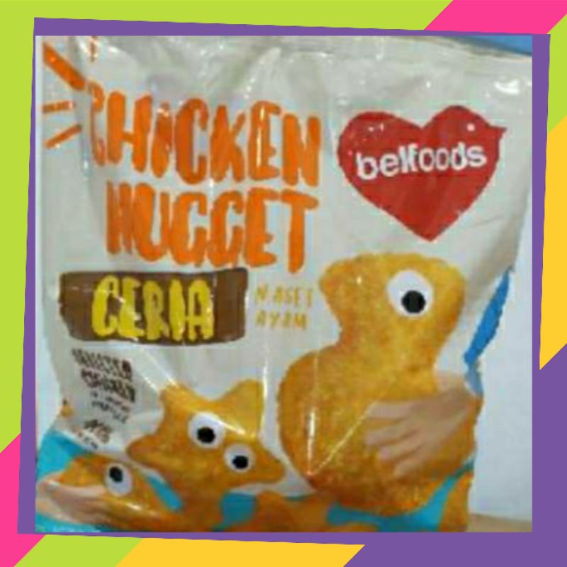 

Belfoods Chicken Nugget Ceria 500gr