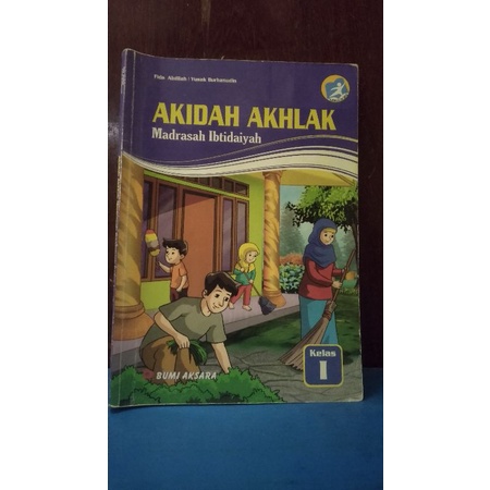 Buku Akidah Akhlak kelas 1 SD