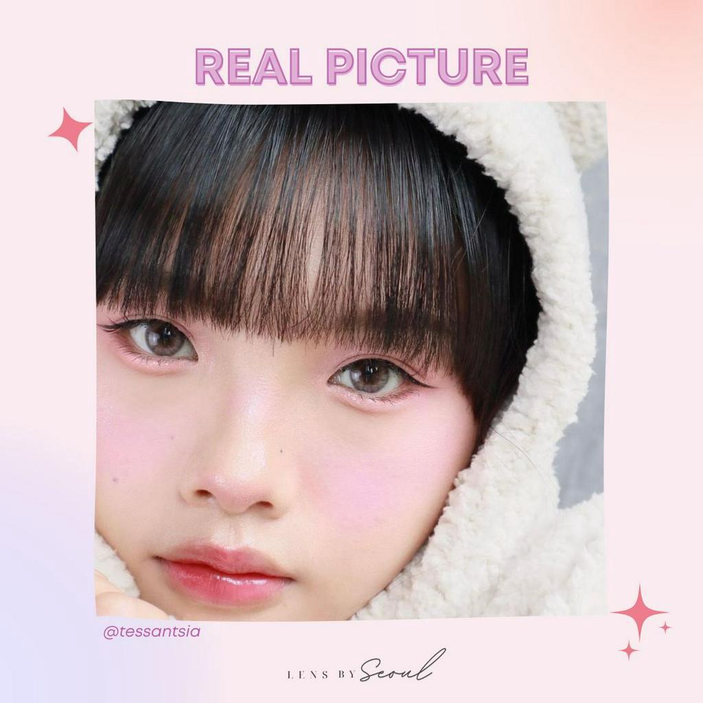 LENSBYSEOUL Olola Amuse - Gray Korea Natural Contact Softlens