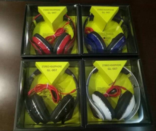 HEADPHONE BANDO STEREO GL-007 SUPERBASS