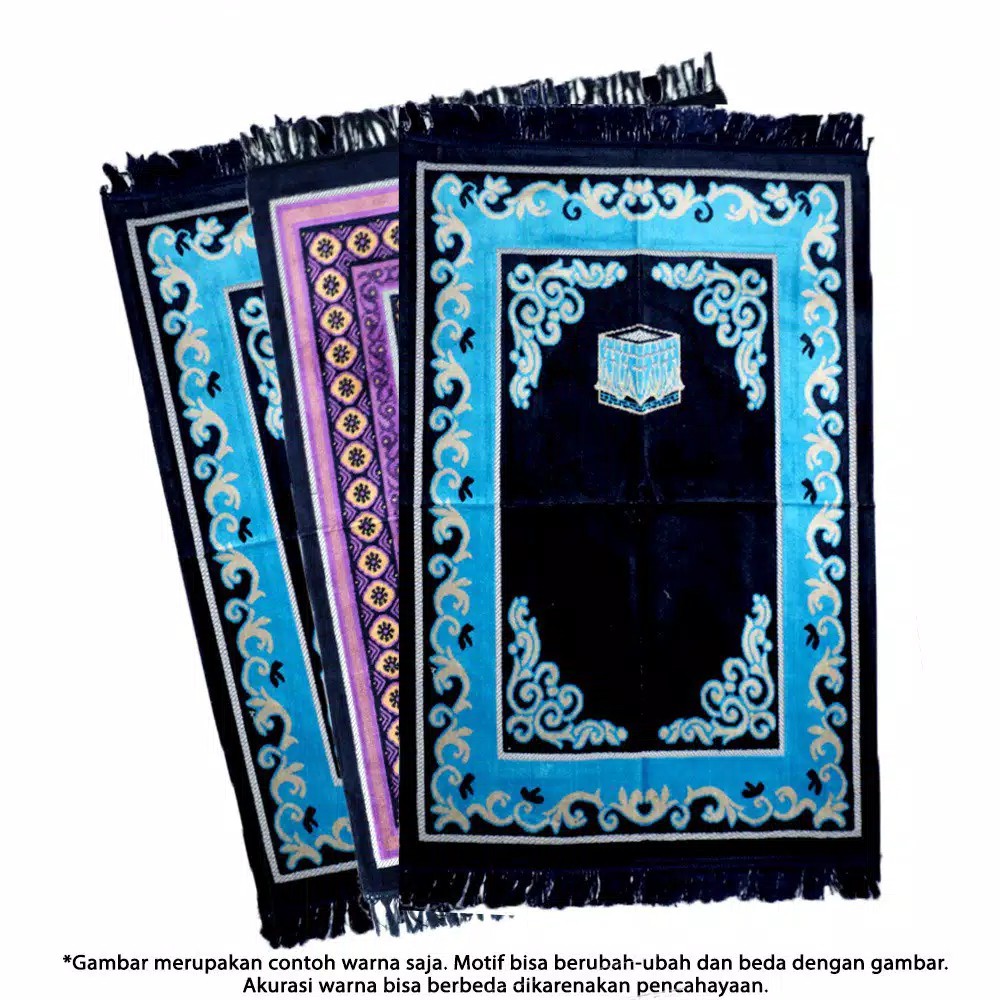 Sablon Sajadah Buku Turkey Gokkusagi /Amir 105cm x 65cm Tahlilan Oleh Oleh Haji [40pcs]