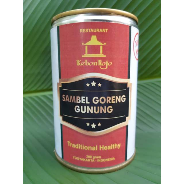 

SAMBEL GORENG GUNUNG