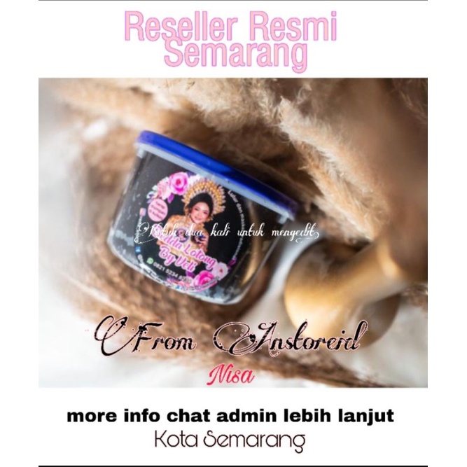 BEDDA LOTONG BY VELI | LULUR HITAM | LULUR KHAS BUGIS