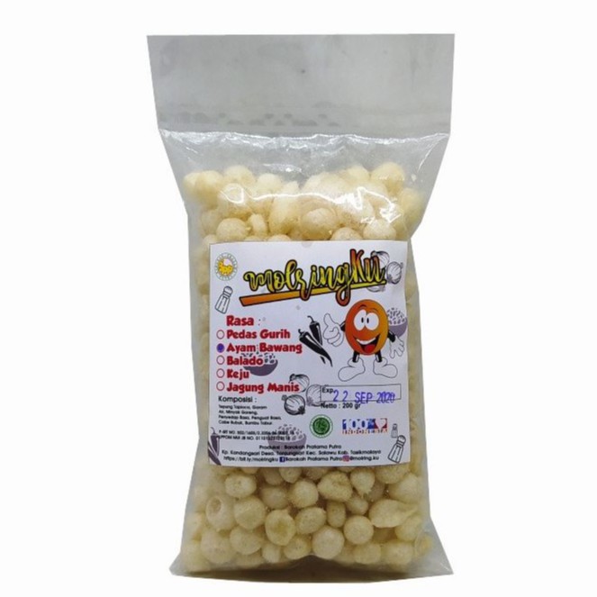 

Molringku Kerupuk Rasa Ayam Bawang - 200gr