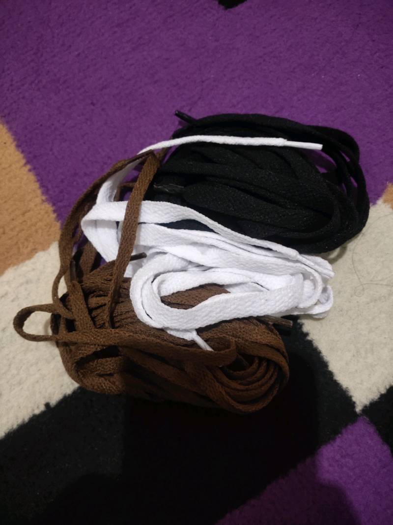 Tali  Sepatu Gepeng Murah Warna Warni