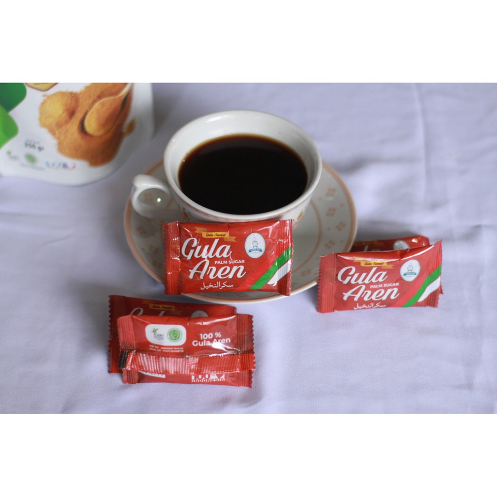 Gula Aren Sachet Stick Asli 100% Gula Aren Bubuk Gula Semut Aren Brown Sugar Bubuk Palm Sugar