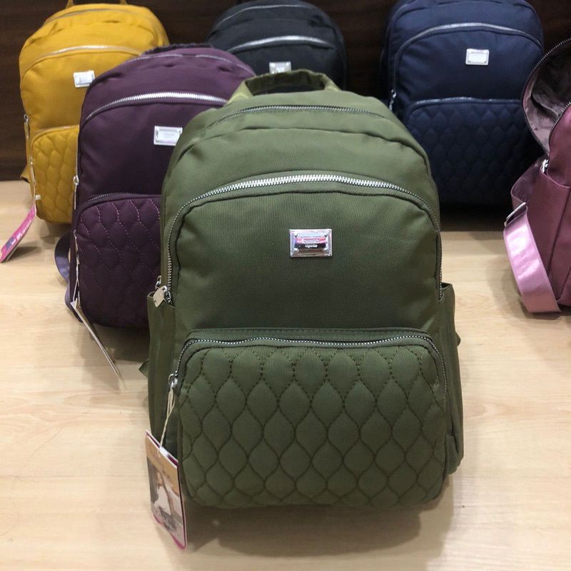 ORIGINAL Tas Ransel Chibao Laptop JUMBO 14 Inch Import KOREA Tebal Anti Air Best Seller