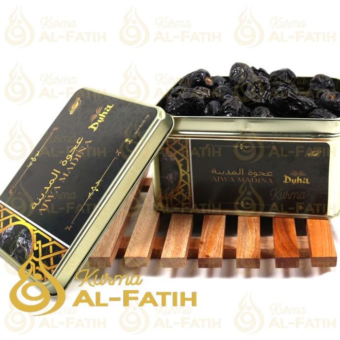 

Kurma Ajwa Kaleng 1Kg Alfatih Ajwah Aliyah Madinah Kurma Nabi Kemasan Lull4Ss2D_