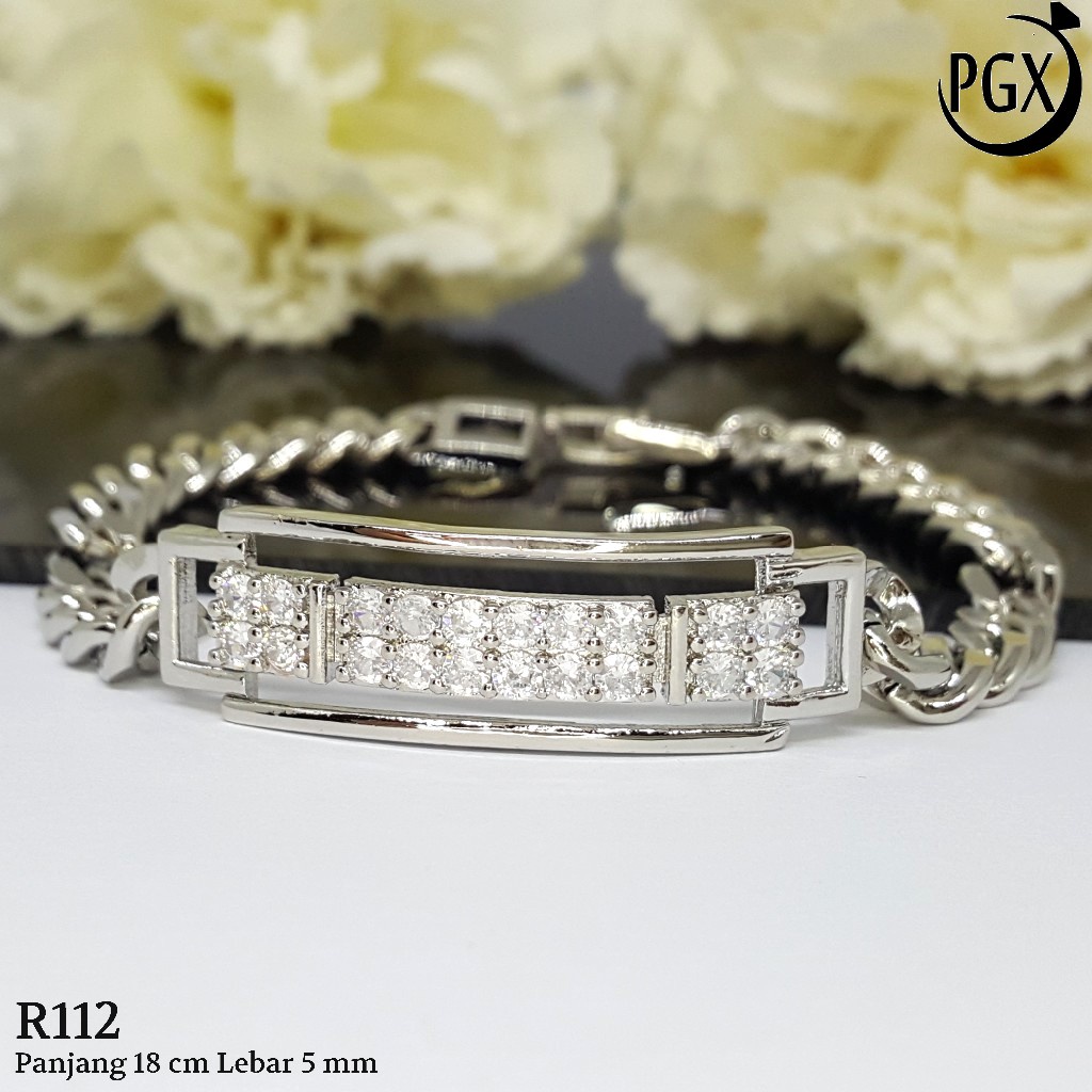 PGX Gelang Tangan Xuping Wanita Perhiasan Lapis Emas Aksesoris Fashion Premium - R112
