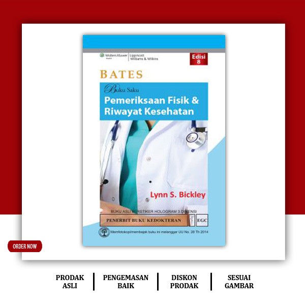 BATES Buku Saku Pemeriksaan Fisik & Riwayat Kesehatan Edisi 8