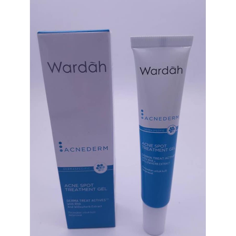 DIJAMIN ORI ORIGINAL Wardah Acnederm Acne Spot Treatment Gel Penghilang Jerawat Terbaru