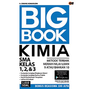 Buku Big Book Kimia SMA Kelas 1, 2, & 3