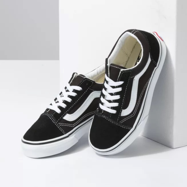 NEW Sepatu Anak Vans Oldskool Sepatu Pria Wanita Hitam Putih Murah