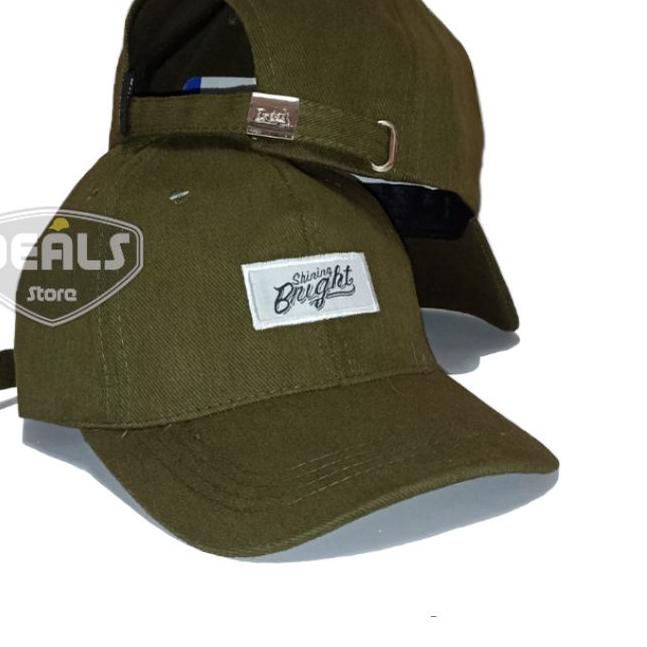 Topi Distro Shining Bright - Topi Baseball Distro Shining Bright - Topi Pria Caps Premium