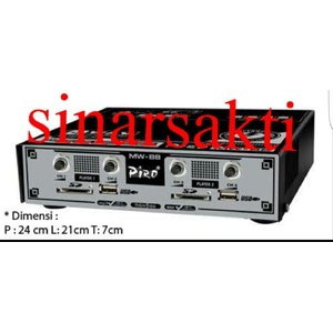 Ampli Walet Piro MW 88 ( 4 Channel ) Bisa 800 tweeter